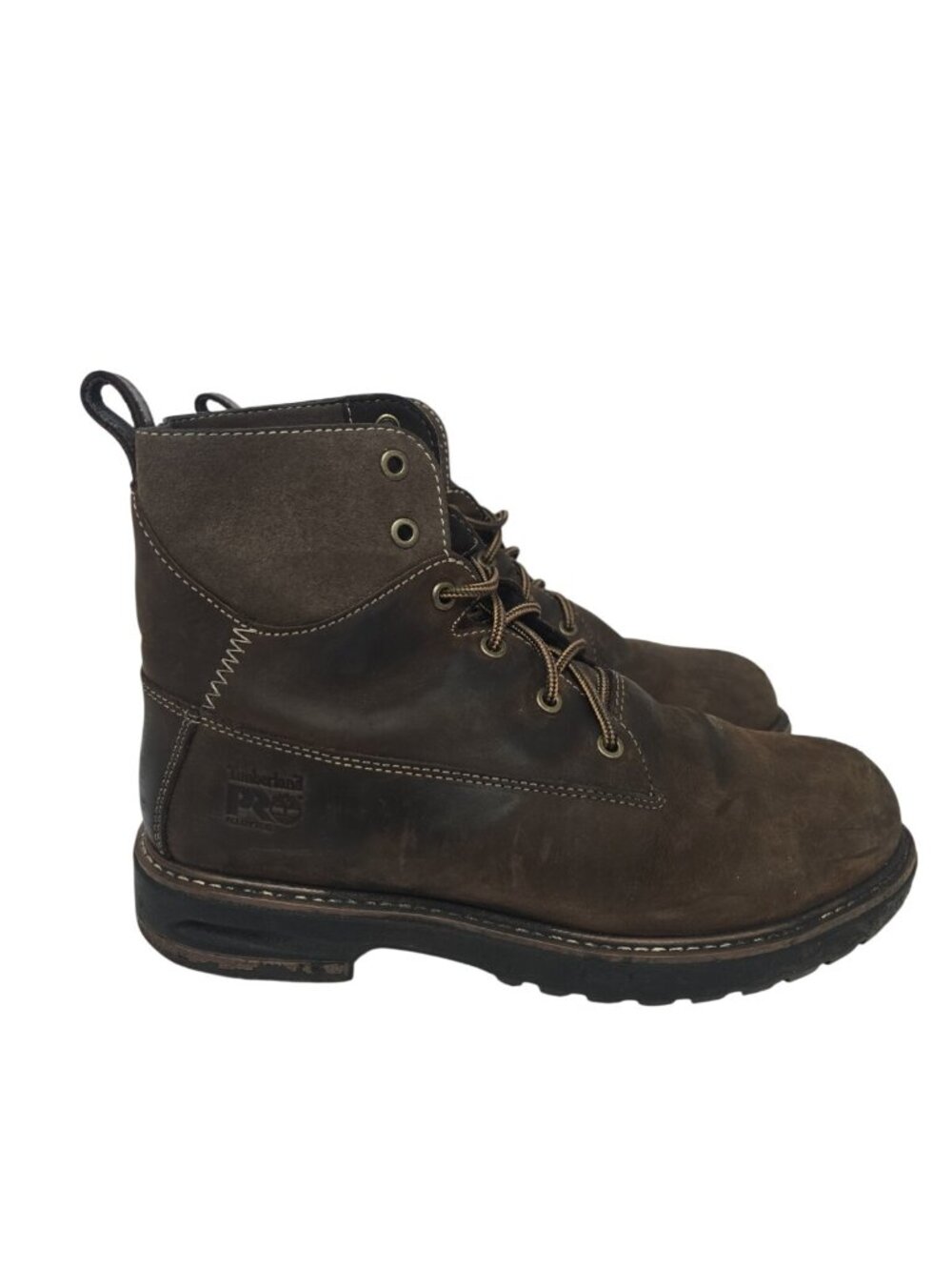 Timberland PRO Women's 6” Hightower Alloy Toe Work Boot A1KJU Dark Brown 8.5M - Picture 2 of 7